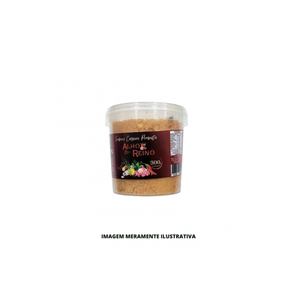 TEMPERO CASEIRO PIMENTA ALHO DO REINO 300G